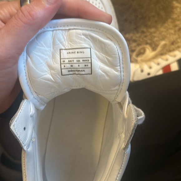 Anine Bing Hayden High Top Sneakers Size 9 - Picture 5 of 5